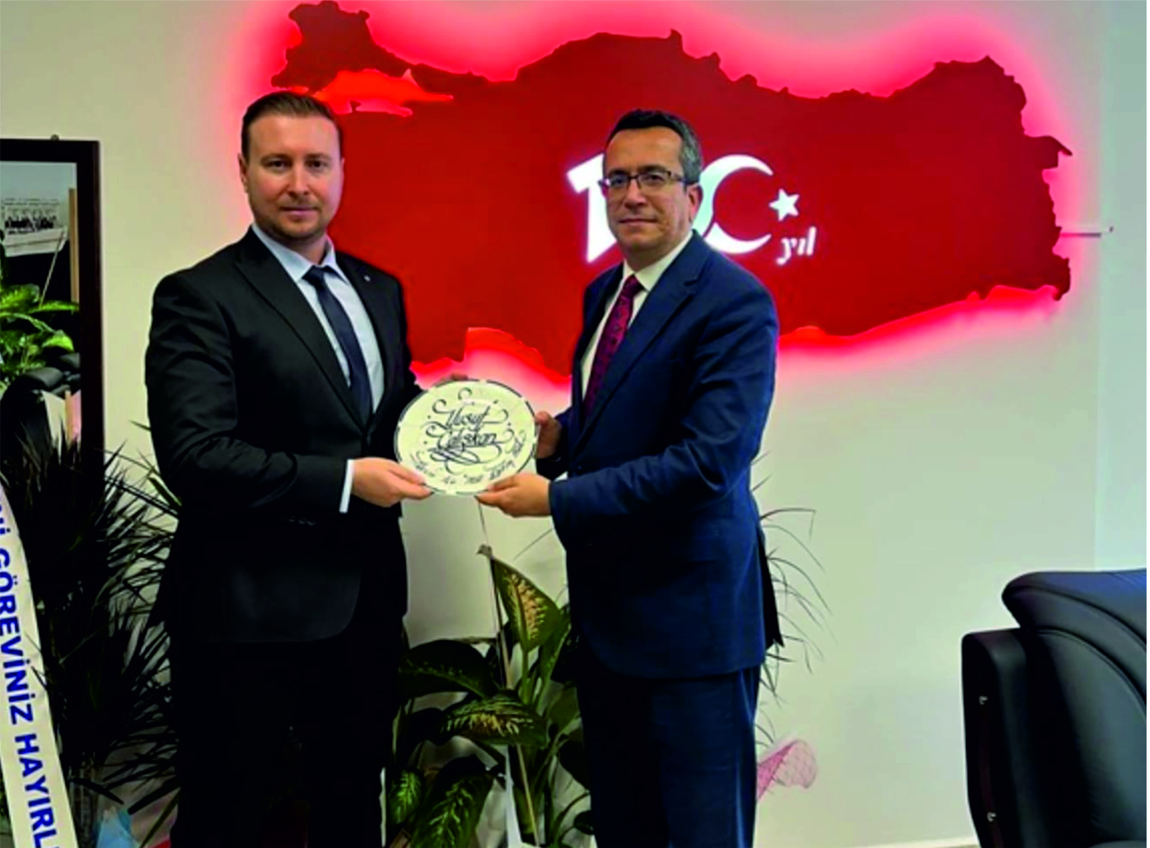 Genç MEBSEN olarak, Payas İlçe Millî Eğitim Müdürü Sayın Yusuf Çalışkan'a Ziyaret